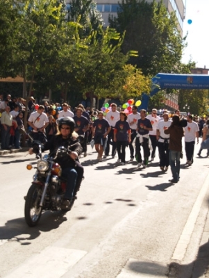  Carrera y marcha solidaria contra el cáncer 2008