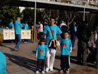 Carrera y marcha solidaria contra el cáncer 2009