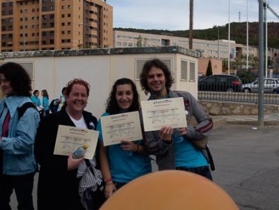 Carrera y marcha solidaria contra el cáncer 2009