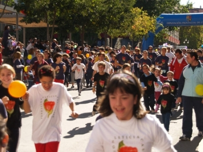  Carrera y marcha solidaria contra el cáncer 2008