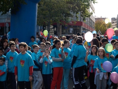 Carrera y marcha solidaria contra el cáncer 2009