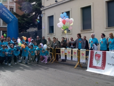 Carrera y marcha solidaria contra el cáncer 2009