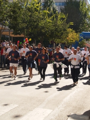  Carrera y marcha solidaria contra el cáncer 2008