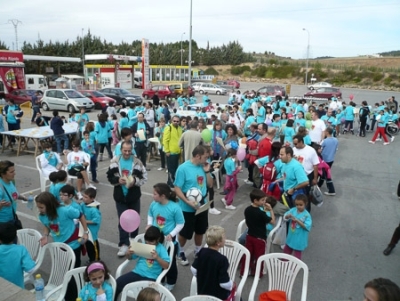 Carrera y marcha solidaria contra el cáncer 2009