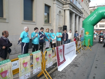 Carrera y marcha solidaria contra el cáncer 2009