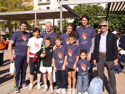  Carrera y marcha solidaria contra el cáncer 2008