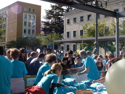 Carrera y marcha solidaria contra el cáncer 2009