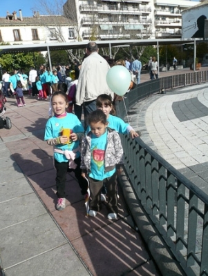 Carrera y marcha solidaria contra el cáncer 2009