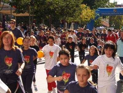  Carrera y marcha solidaria contra el cáncer 2008