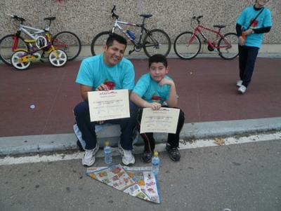 Carrera y marcha solidaria contra el cáncer 2009