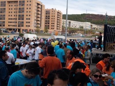 Carrera y marcha solidaria contra el cáncer 2009