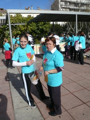 Carrera y marcha solidaria contra el cáncer 2009