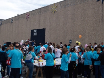 Carrera y marcha solidaria contra el cáncer 2009