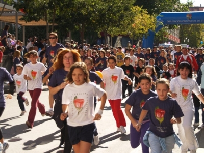  Carrera y marcha solidaria contra el cáncer 2008