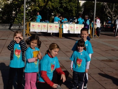 Carrera y marcha solidaria contra el cáncer 2009