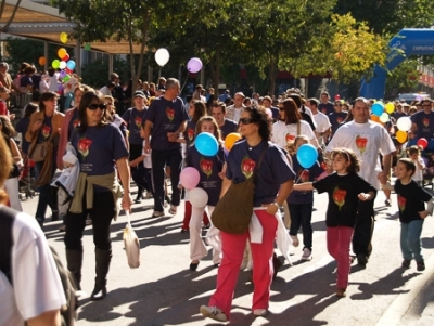  Carrera y marcha solidaria contra el cáncer 2008