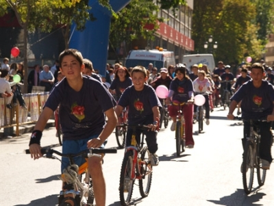  Carrera y marcha solidaria contra el cáncer 2008