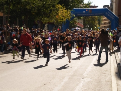  Carrera y marcha solidaria contra el cáncer 2008