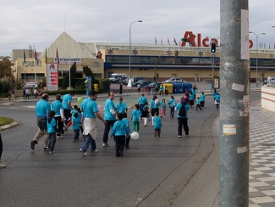 Carrera y marcha solidaria contra el cáncer 2009