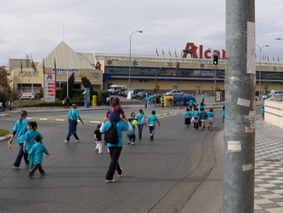 Carrera y marcha solidaria contra el cáncer 2009